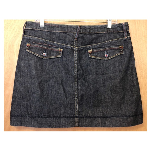 Banana Republic Stretch Denim Mini Skirt - Picture 3 of 7